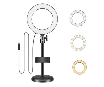 Akcesoria Foto Mozos Lampa pierścieniowa LED 16cm